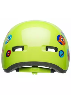BELL LIL RIPPER bicycle helmet for children's, monsters gloss green