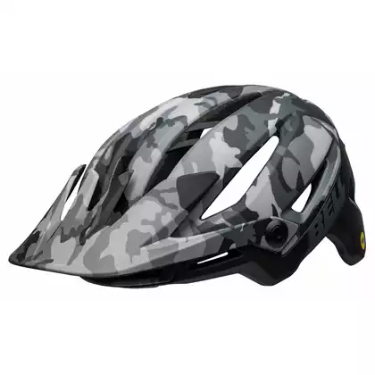 BELL SIXER INTEGRATED MIPS Bicycle helmet mtb matte gloss black camo 