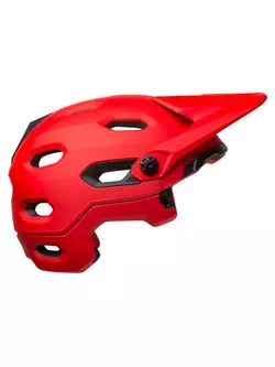 BELL SUPER DH MIPS SPHERICAL full face bicycle helmet, matte gloss crimson black
