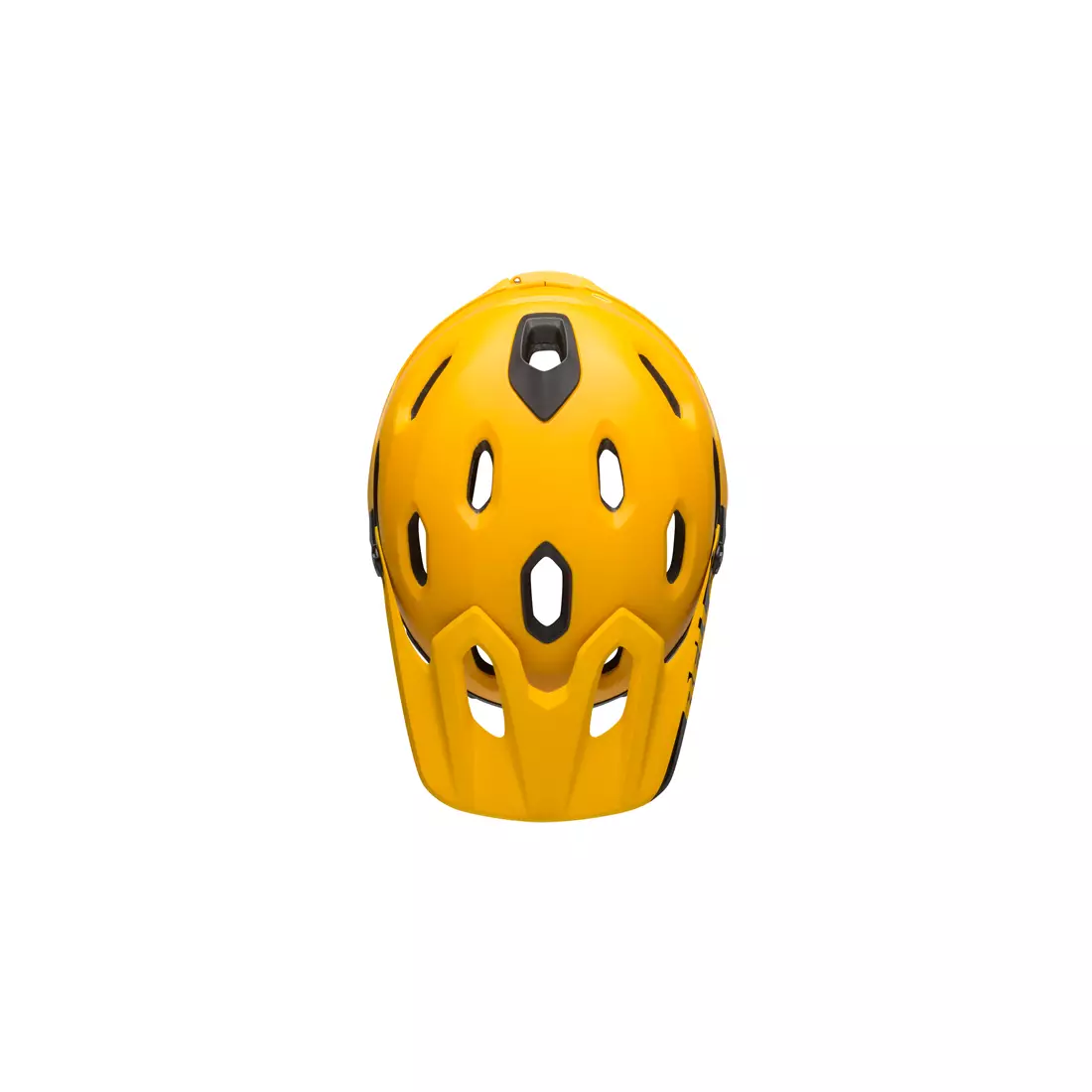 BELL SUPER DH MIPS SPHERICAL full face bicycle helmet, matte gloss yellow black
