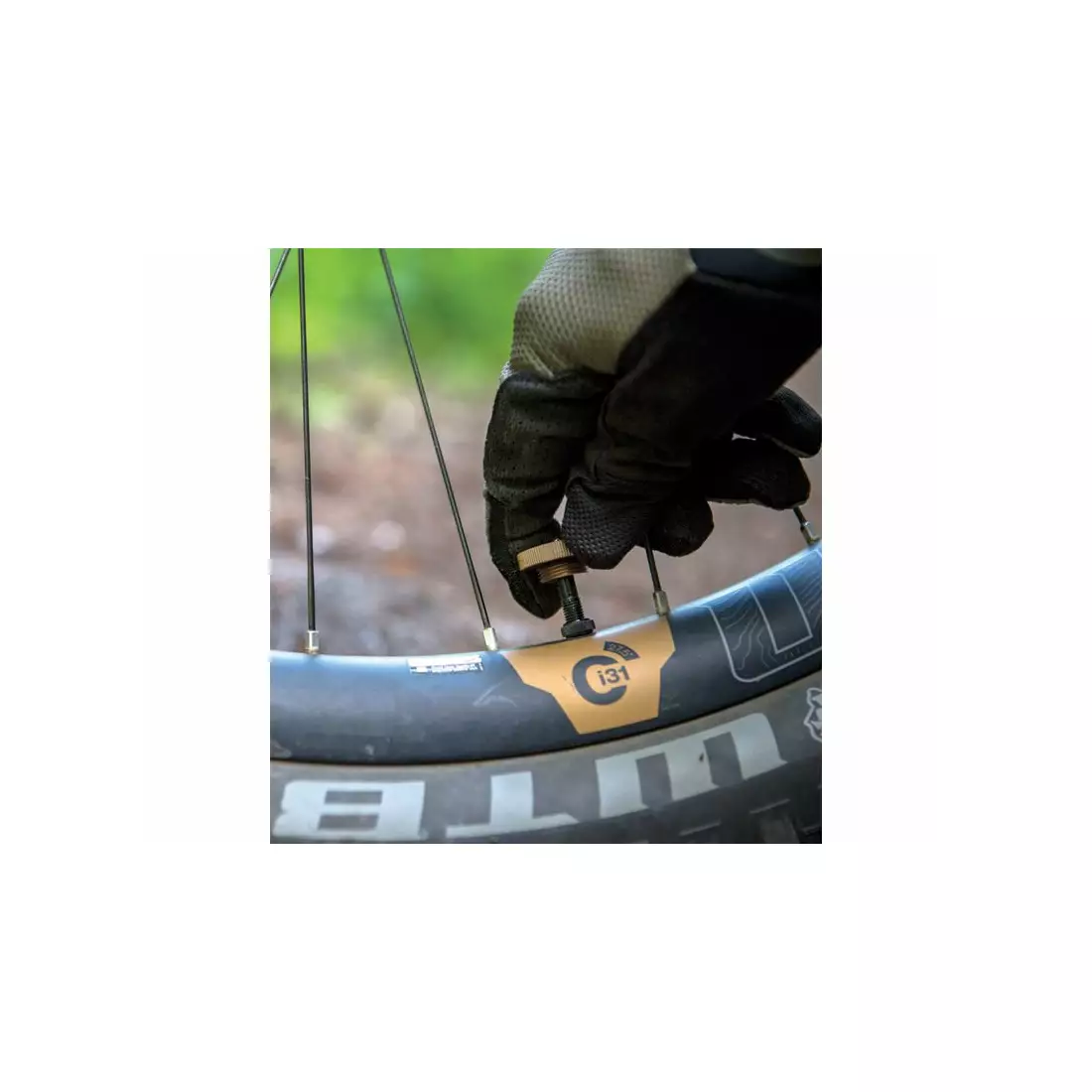 BLACKBURN hand bicycle pump core hv 90psi graphite BBN-7085520
