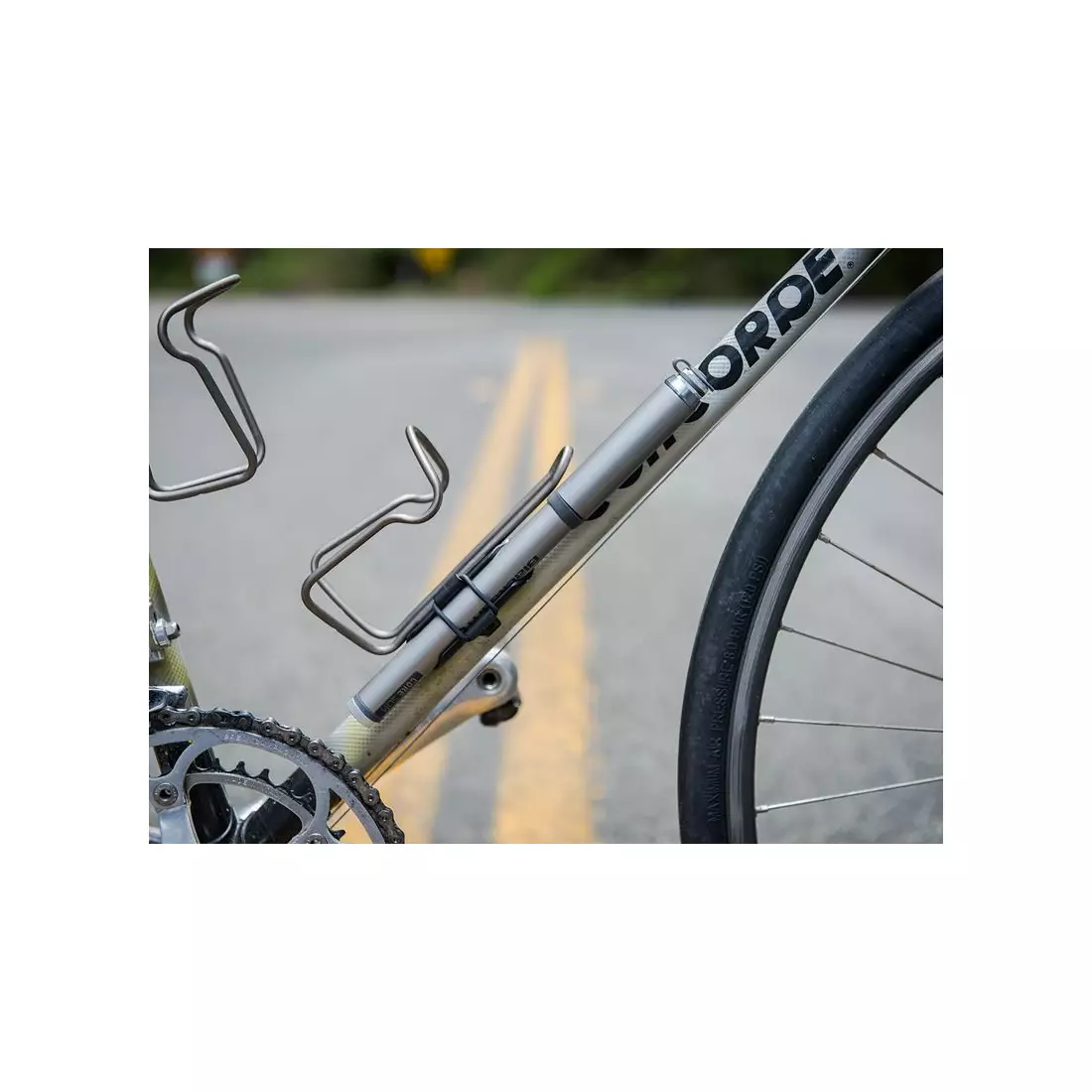 BLACKBURN hand bicycle pump core slim hp 120psi graphite BBN-7085521