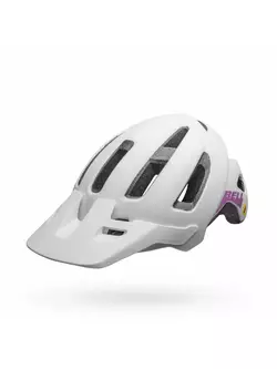 Bicycle helmet junior BELL NOMAD JR matte white purple 