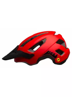 Bicycle helmet mtb BELL NOMAD matte red black 