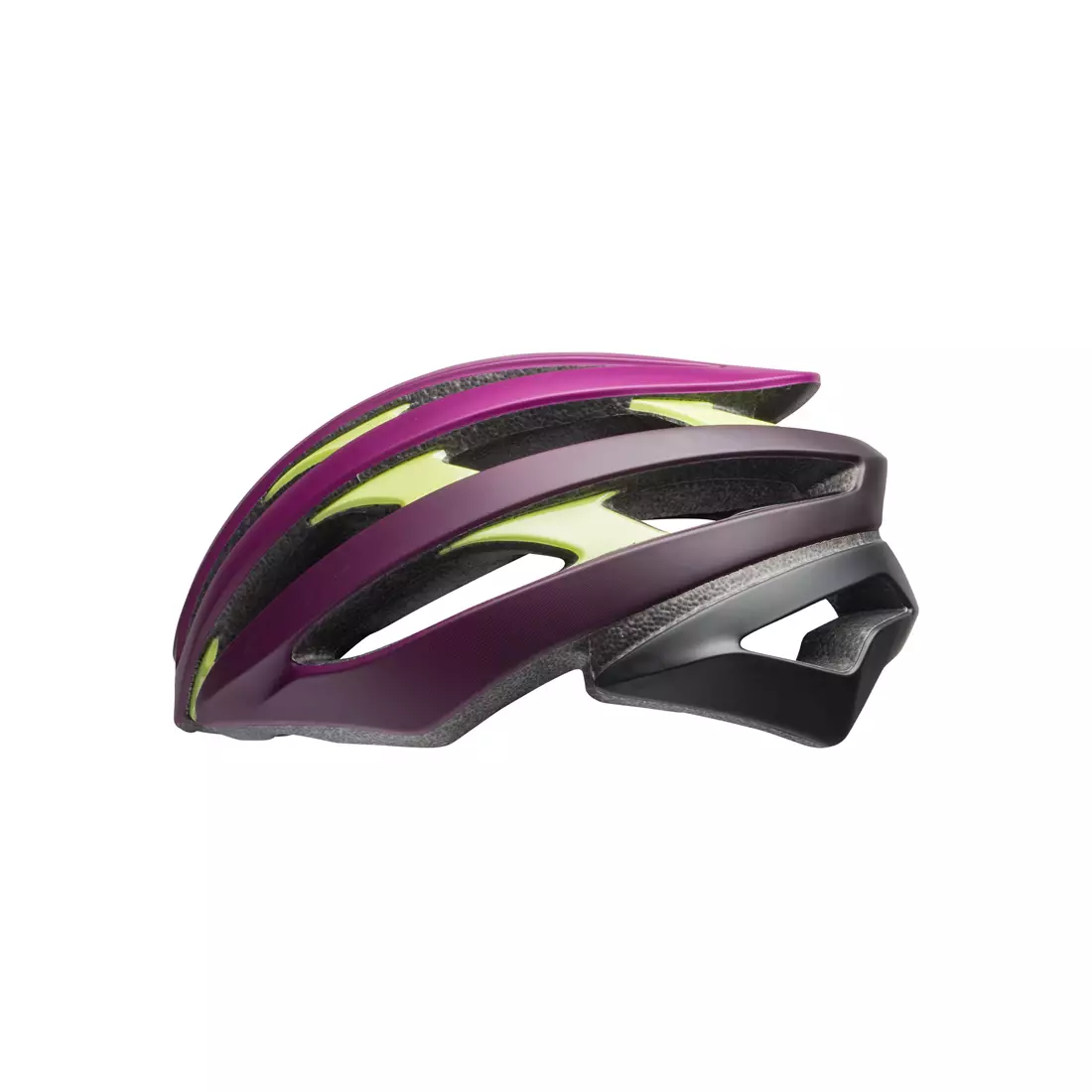 Bicycle road helmet BELL STRATUS matte plum pear black 
