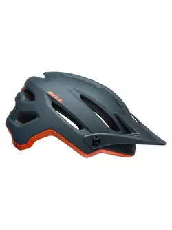 Bike helmet mtb BELL 4FORTY cliffhanger matte gloss slate orange
