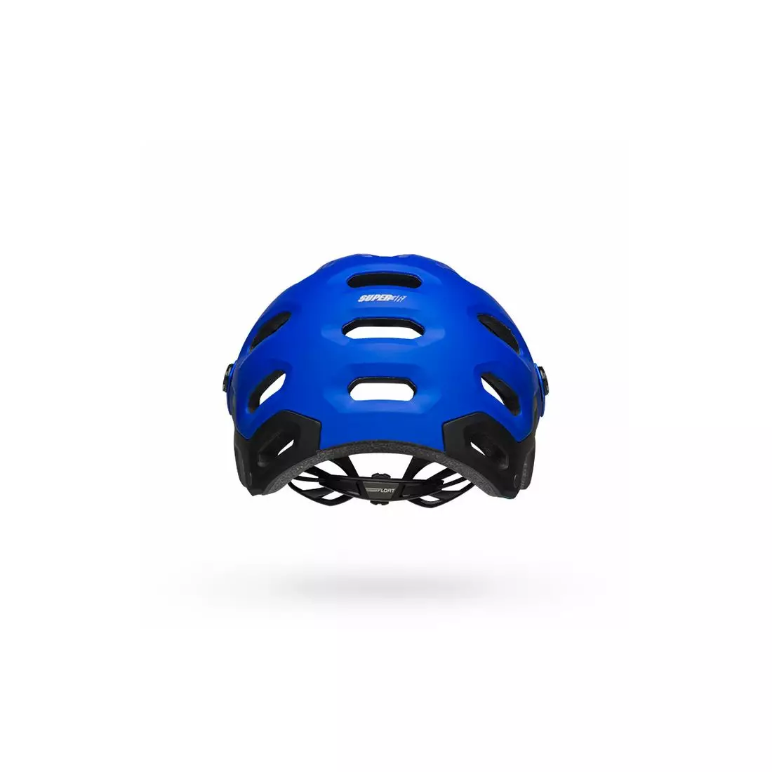 Full face bike helmet, detachable chinch BELL SUPER 3R MIPS matte blues