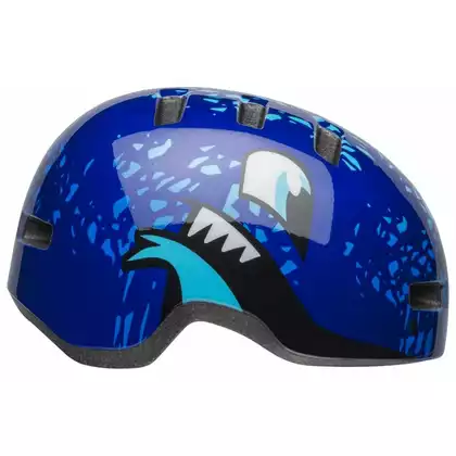 BELL LIL RIPPER bicycle helmet for children's eyes gloss blue 