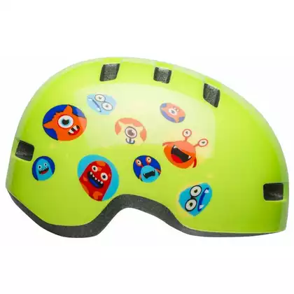 BELL LIL RIPPER bicycle helmet for children's monsters gloss green 