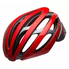 Road bike helmet BELL Z20 INTEGRATED MIPS remix matte gloss red gray 