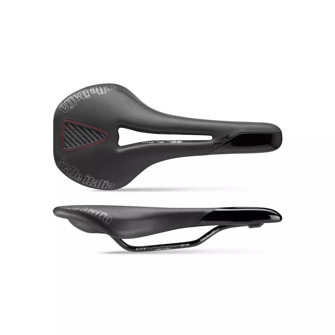 SELLE ITALIA bicycle saddle xr gel flow s (id match-S2) black SIT-011H507AEC001