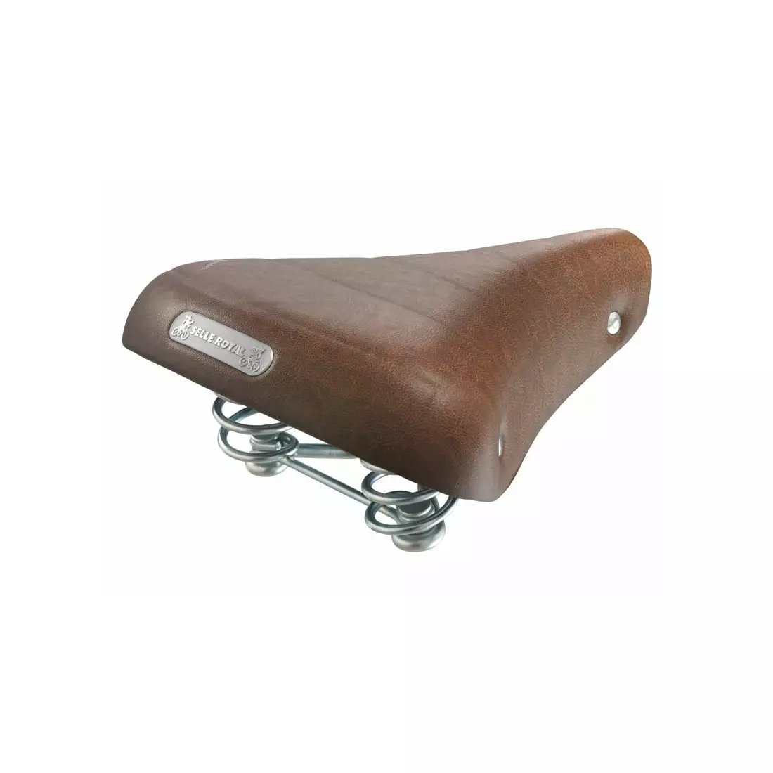 SELLEROYAL CLASSIC RELAXED bicycle saddle 90st. ONDINA BROWN unisex gel+ springs SR-8171USA38129