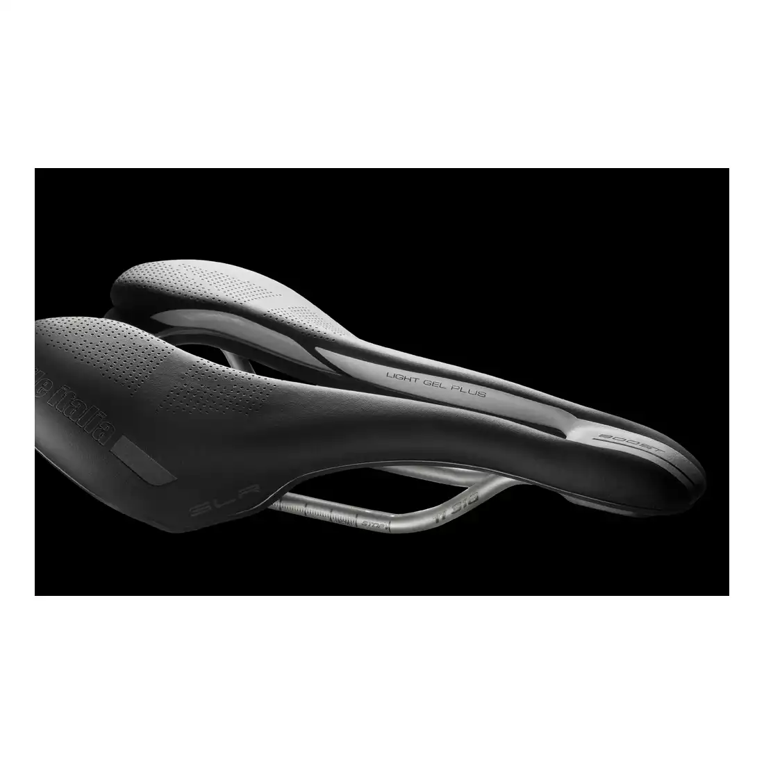 Black-White Seat New 4ZA Stratos Dynamic Comfort Saddle 