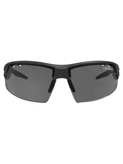 TIFOSI sports glasses with replaceable lenses crit matte black (Smoke, AC Red, Clear) TFI-1340100101