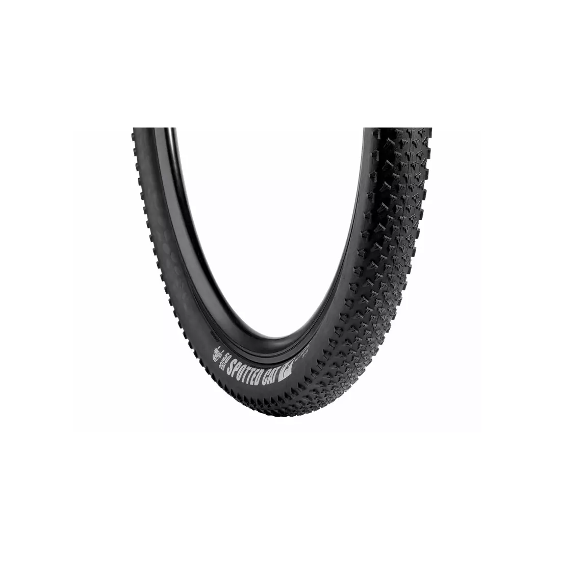 VREDESTEIN SPOTTED CAT Mtb bicycle tyre 27,5x2.00 (50-584) TUBELESS READY TPI120 540g black VRD-27304