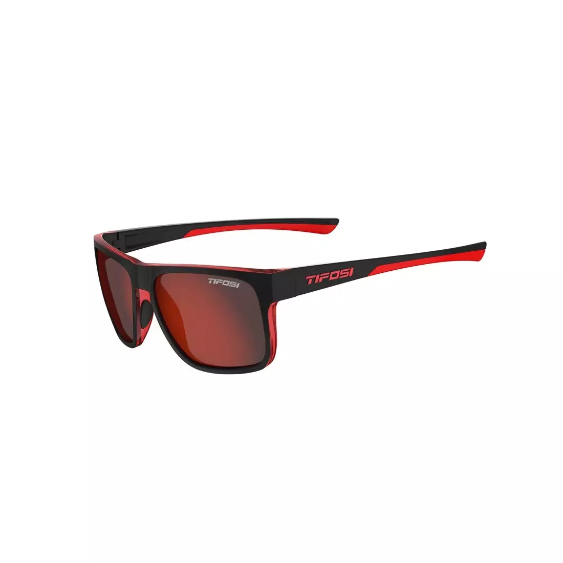 glasses TIFOSI SWICK satin black/crimson TFI-1520400178