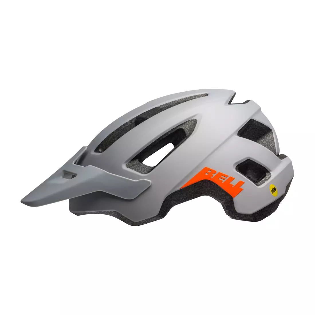 Bicycle helmet mtb BELL NOMAD INTEGRATED MIPS matte dark gray orange 