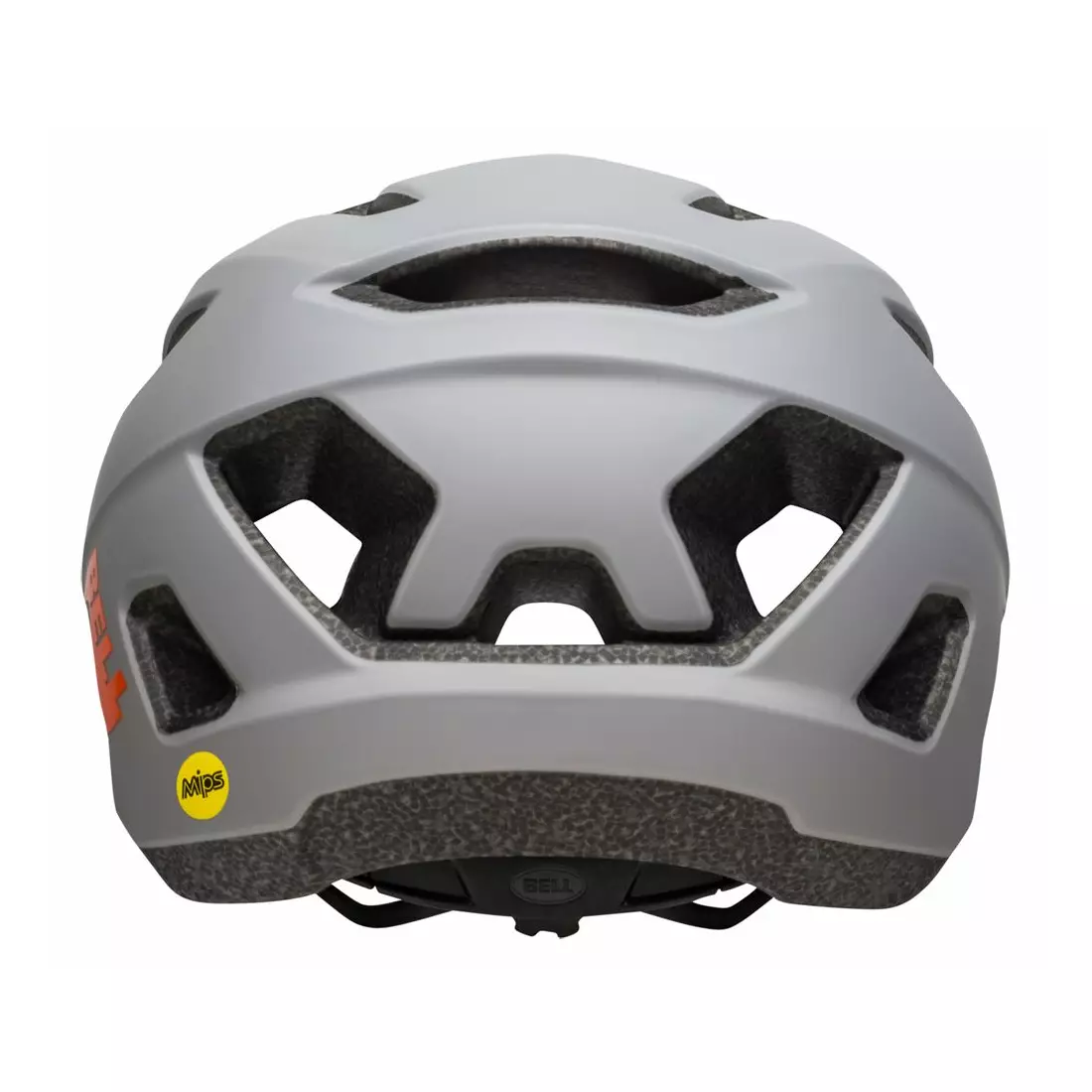 Bicycle helmet mtb BELL NOMAD INTEGRATED MIPS matte dark gray orange 