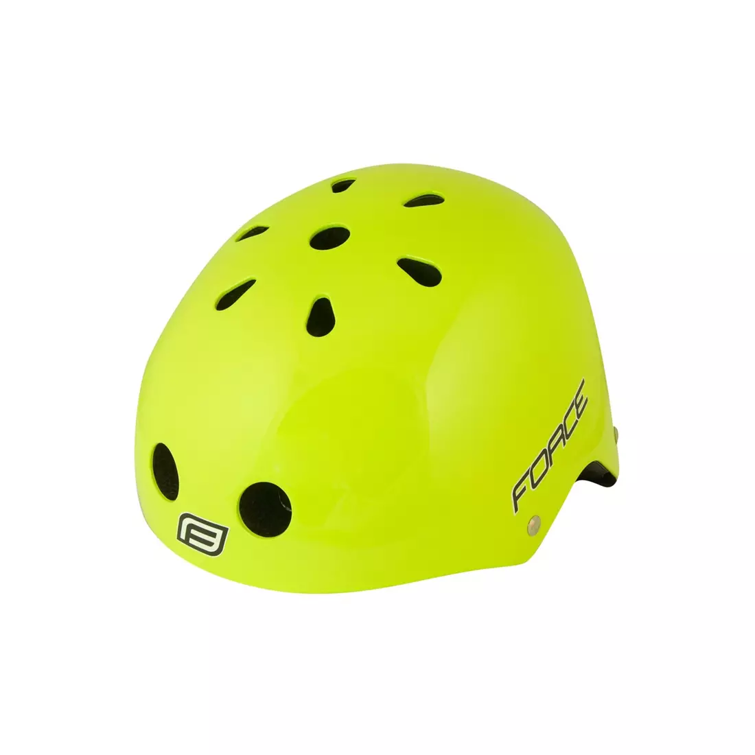 FORCE BMX KBicycle helmet, fluo 