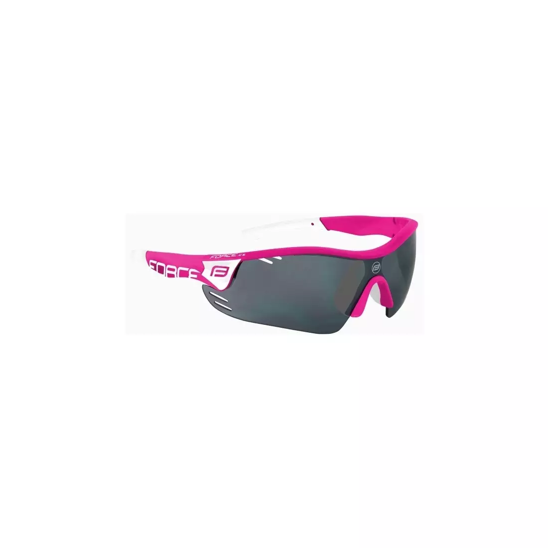 FORCE RACE PRO Bicycle glasses rose-white 909397