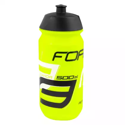 FORCE - SAVIOR 25183 Bicycle bottle 0,5 l fluo-black 25186