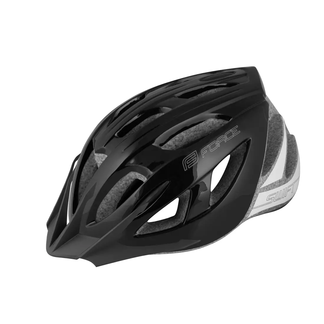 FORCE SWIFT Bicycle helmet black 902893