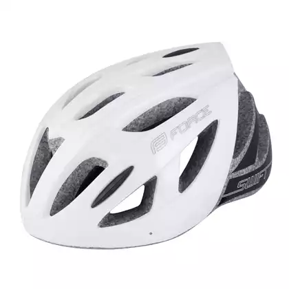 FORCE SWIFT Bicycle helmet white 902890