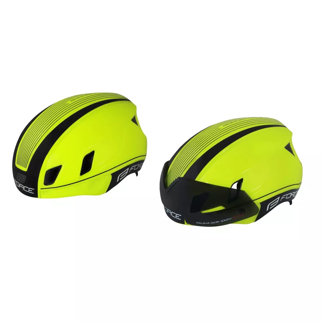 FORCE WORM Bicycle race helmet, fluo 901891