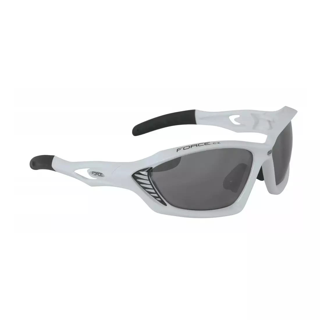 FORCE bicycle/sports glasses MAX white-black 90982