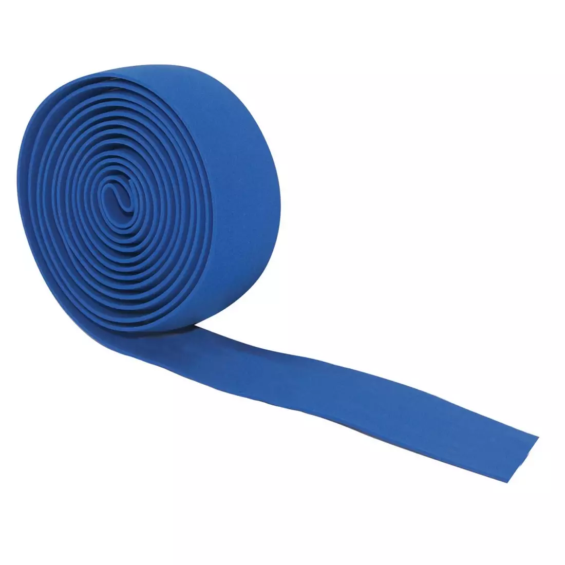 FORCE silicone bicycle handlebar wrap, blue 380363