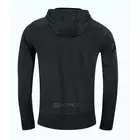 FORCE sport's sweatshirt with zipper elegant black 90730-XXL