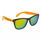 FORCE sports glasses free black-orange 91032