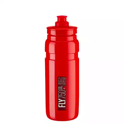 ELITE FLY Bicycle water bottle 750 ml, Red