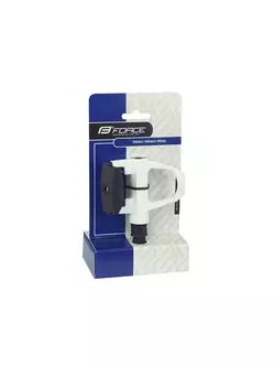 FORCE Bicycle pedals ROAD white 66302