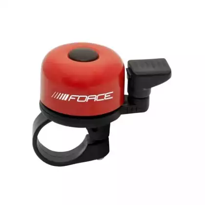 FORCE bicycle bell, rot 