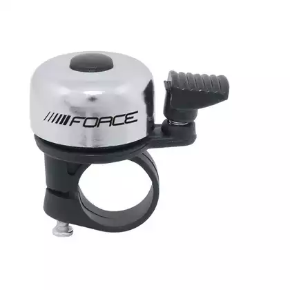 FORCE bicycle bell Silber 23057