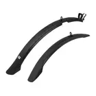 FORCE GRAND Bicycle mudguards 24-29&quot; black 89904