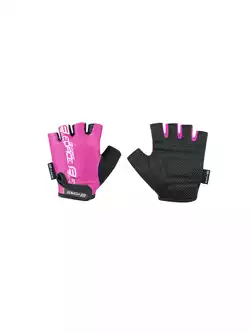 FORCE KID Children's cycling gloves, pink