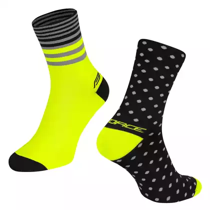FORCE SPOT Sports socks black-fluo 9009083