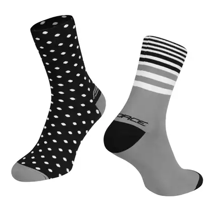 FORCE SPOT Sports socks black-grey 9009084