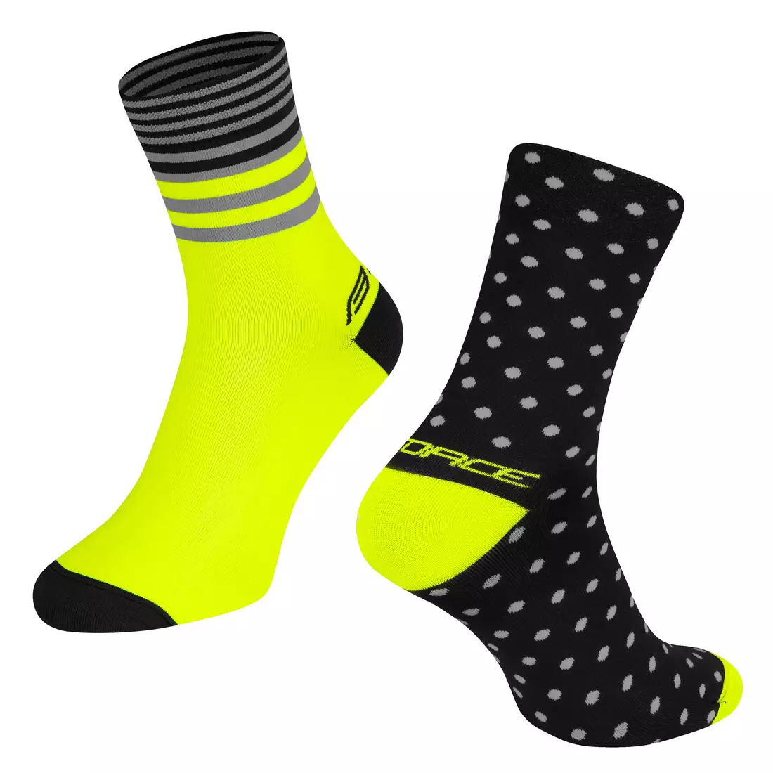 FORCE SPOT Sports socks black-fluo 9009082