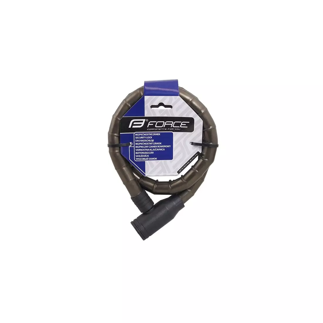 FORCE bicycle lock strong 80cm/18mm 49130