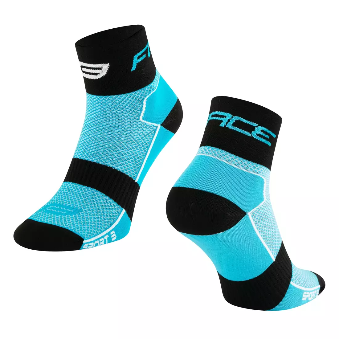 FORCE low cycling socks 3 blue-black 9009013