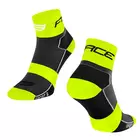FORCE low cycling socks sport 3 black-fluor 9009025