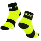FORCE low cycling socks sport 3 fluor-black 9009015