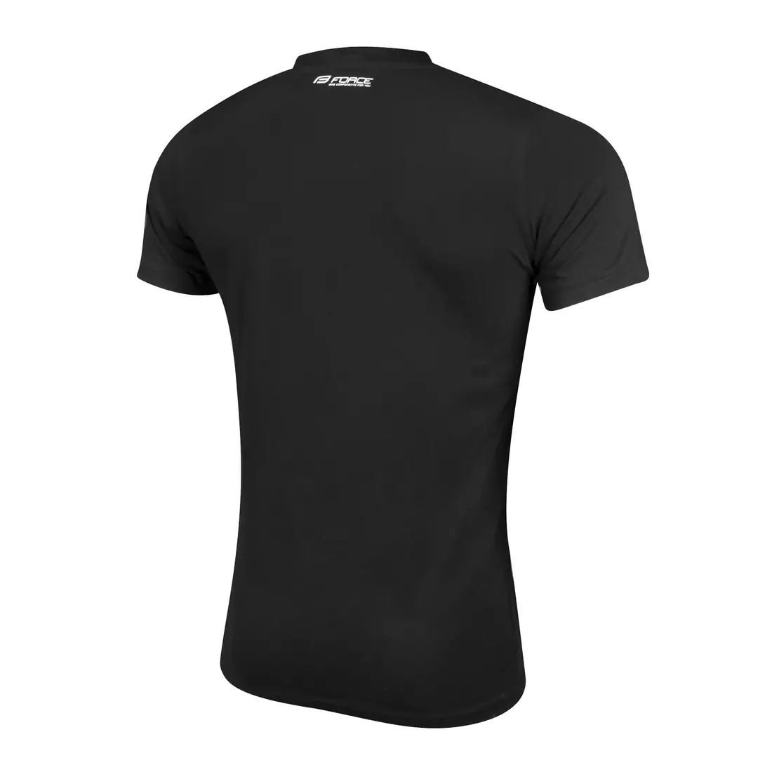 FORCE men's sports shirt sense black 90774-XS