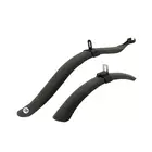 FORCE set of bicycle mudguards 16-20&quot; black 89934