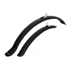 FORCE set of bicycle mudguards 26-28&quot; black 89905
