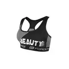 FORCE women's sports bra beauty black 903550-XS