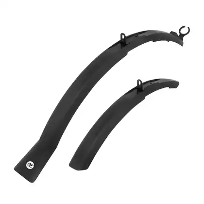 FORCE set of bicycle mudguards 26-28&quot; black 89901